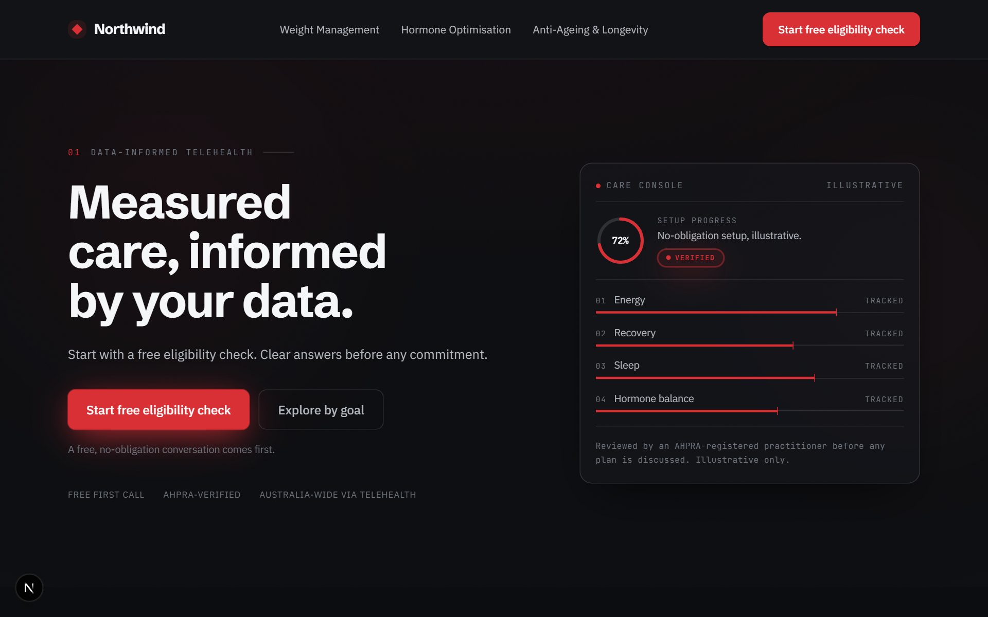 Defi Biotech clinic look - ClinicBuilt archetype preview